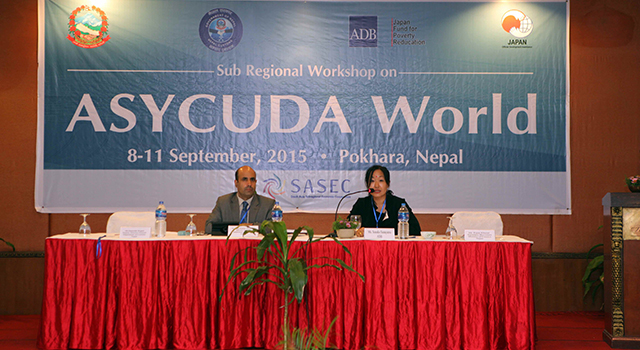 asycuda world implementation map, sri lanka