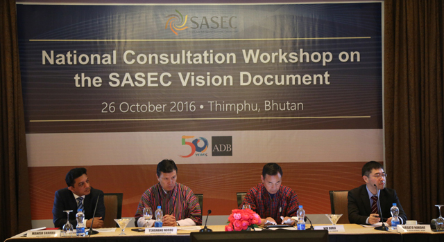 Bhutan SASEC Vision Document National Workshop