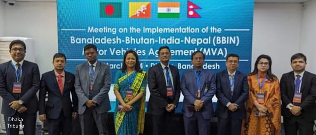 Bangladesh, Bhutan, India, Nepal Discuss Implementation of BBIN MVA 