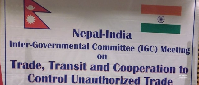 Meeting of India-Nepal IGC on Trade, Transit, and Cooperation to Combat Unauthorized Trade