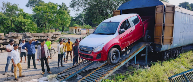 Indian Railways Delivers SUVs from India to Bhutan via Rail and Road