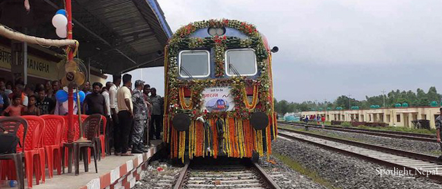 Second section of India-Nepal Cross-border Rail Starts to Operate