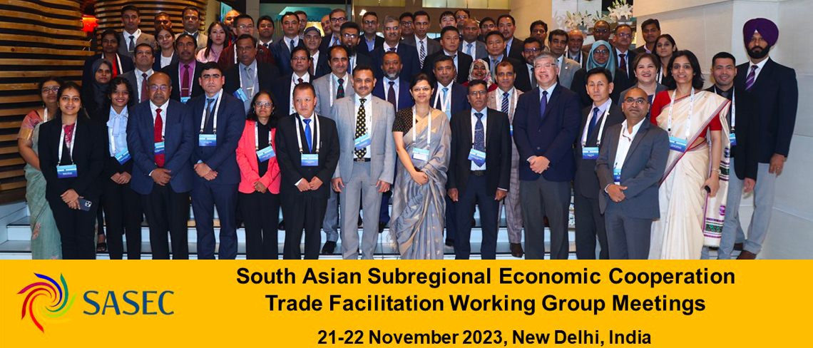 SASEC Trade Facilitation Working Group (TFWG) Meeting